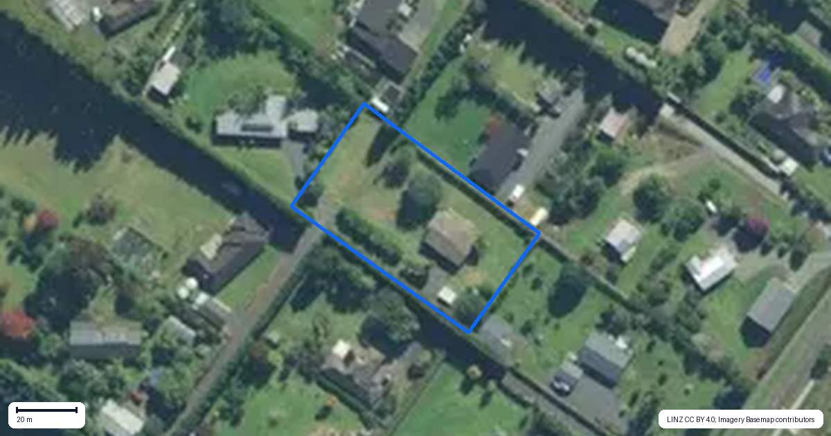 Property context map for 74D Riddell Road, Kerikeri