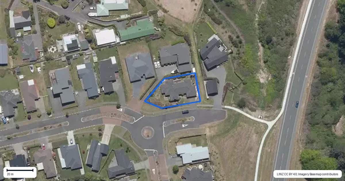 Property context map for 125 Victory Drive, Wharewaka, Taupo