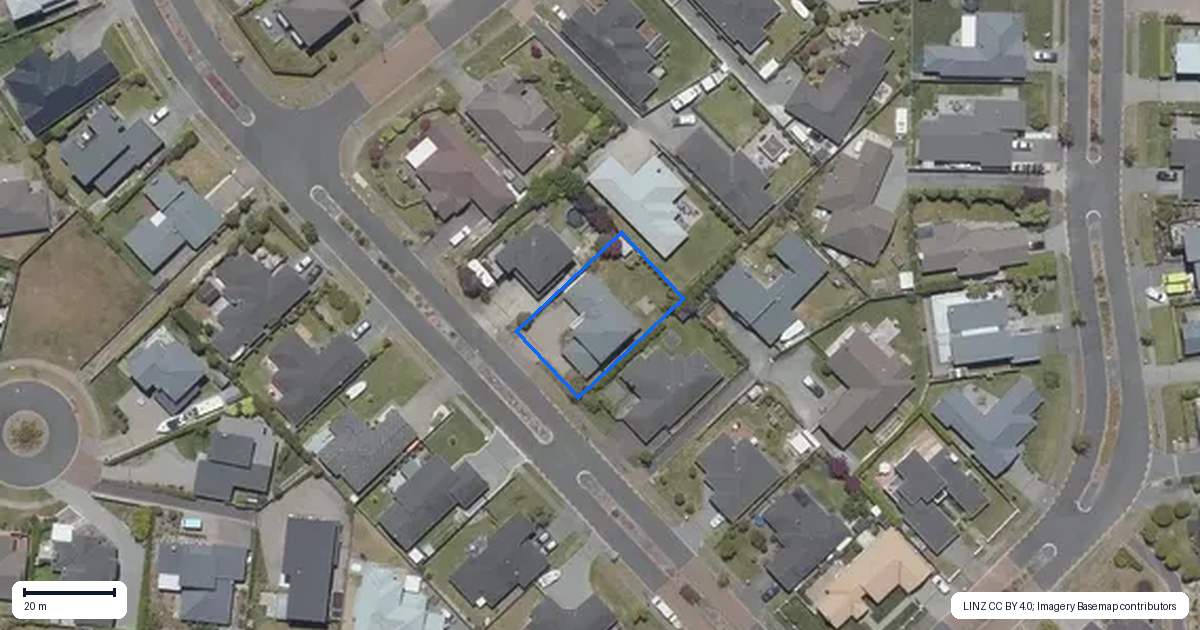 Property context map for 14 Ernest Kemp Rise, Wharewaka, Taupo