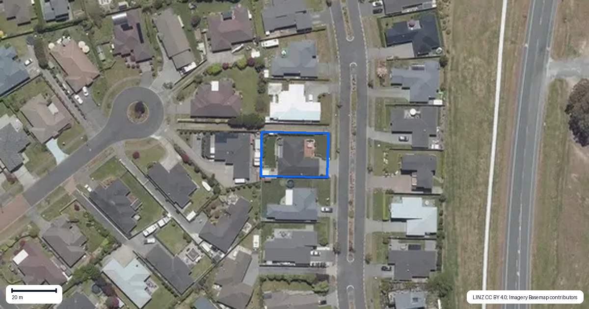 Property context map for 134 Victory Drive, Wharewaka, Taupo