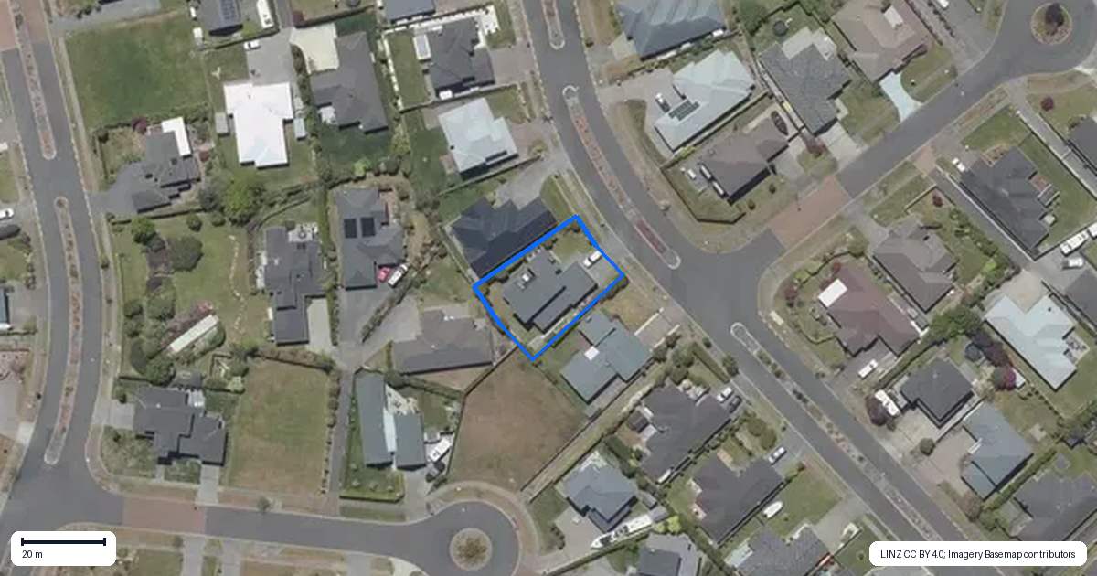 Property context map for 19 Ernest Kemp Rise, Wharewaka, Taupo