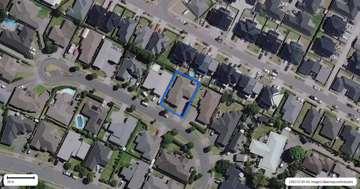 Property context map for 10 Mercury Court, Rototuna North, Hamilton