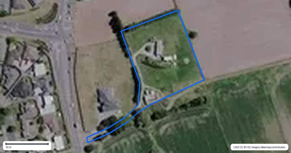 Property context map for 186B Gordonton Road, Puketaha, Hamilton
