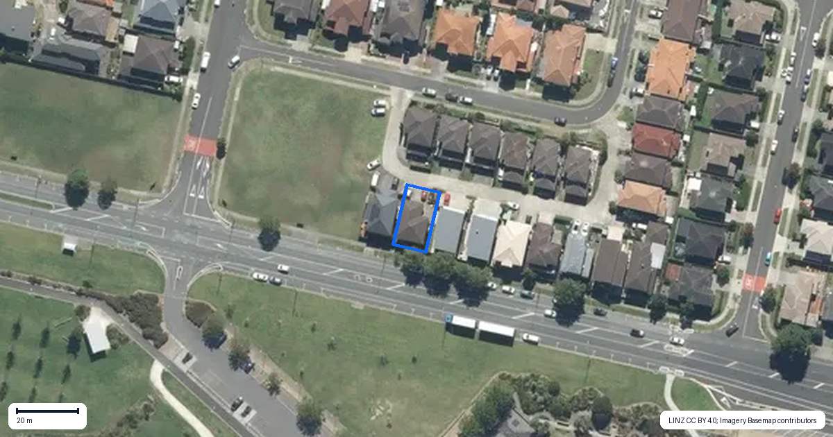 Property context map for 21 Agapanthus Place, Flat Bush, Auckland
