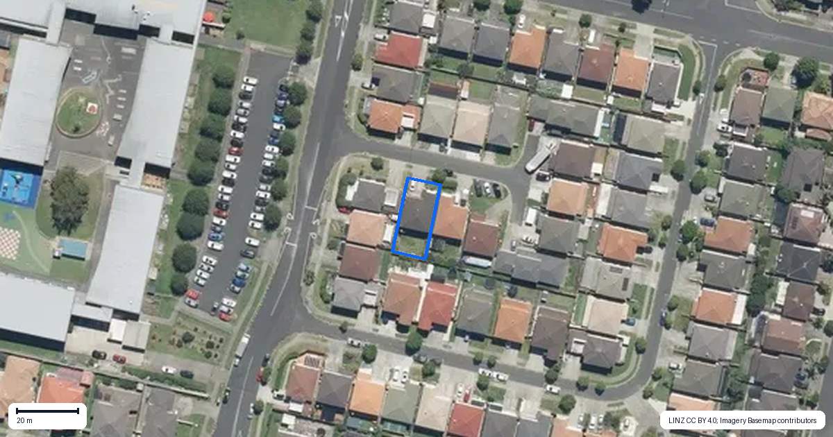 Property context map for 3 Magnolia Place, Flat Bush, Auckland