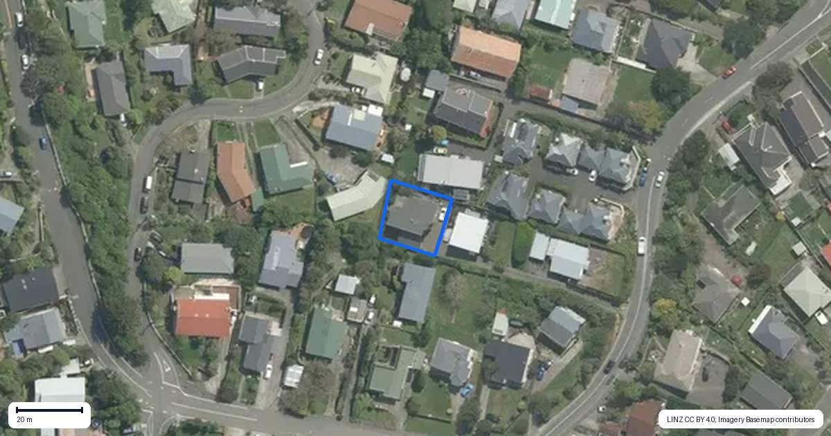 Property context map for 3B Hawtrey Terrace, Johnsonville, Wellington