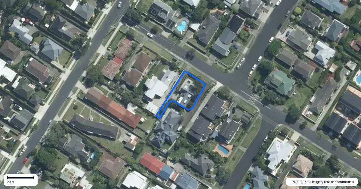 Property context map for 3 Northboro Road, Hauraki, Auckland