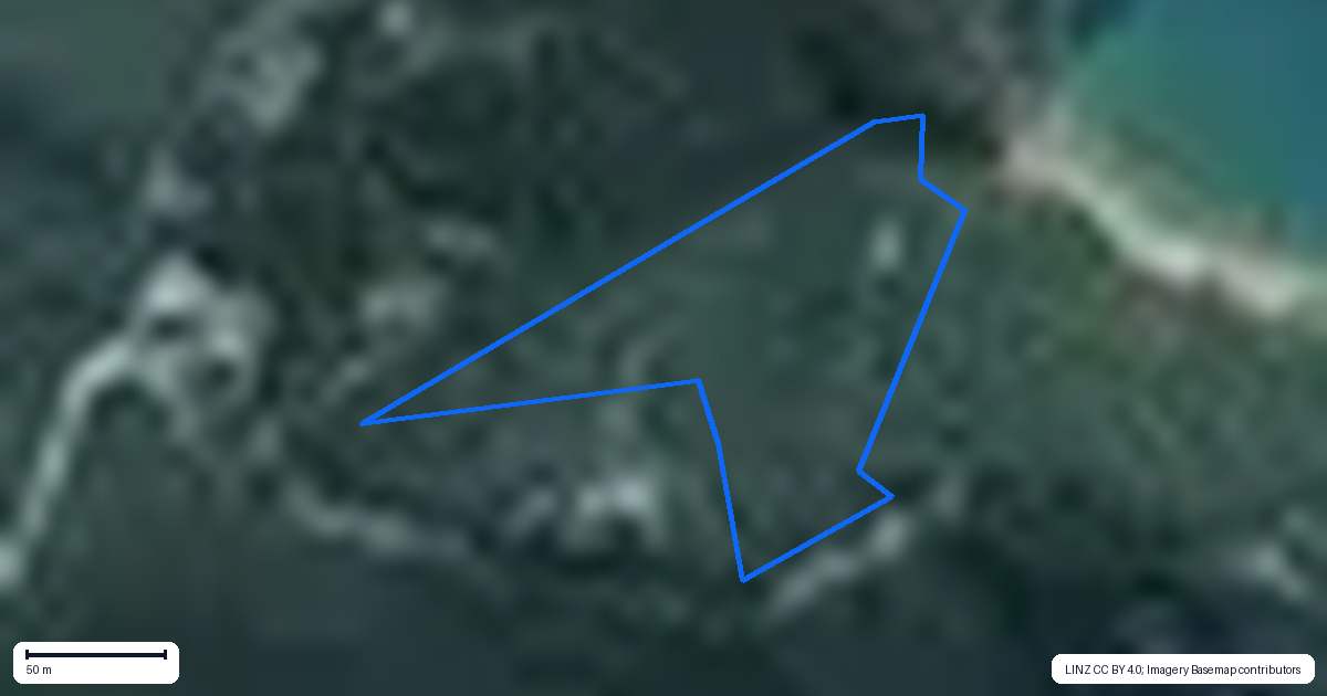 Property context map for 221A Huaroa Road, Russell