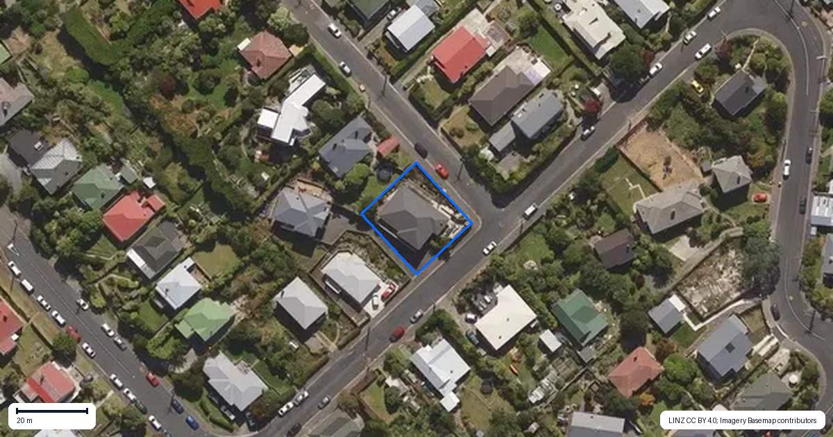 Property context map for 48 Franklin Street, Dalmore, Dunedin