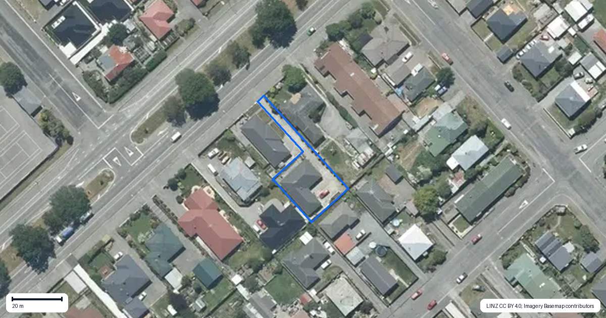Property context map for 2/136 Chalmers Avenue, Hampstead, Ashburton