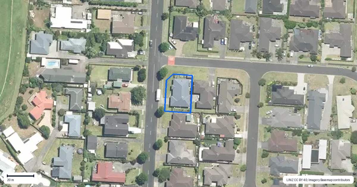 Property context map for 1 Premila Drive, Pukekohe