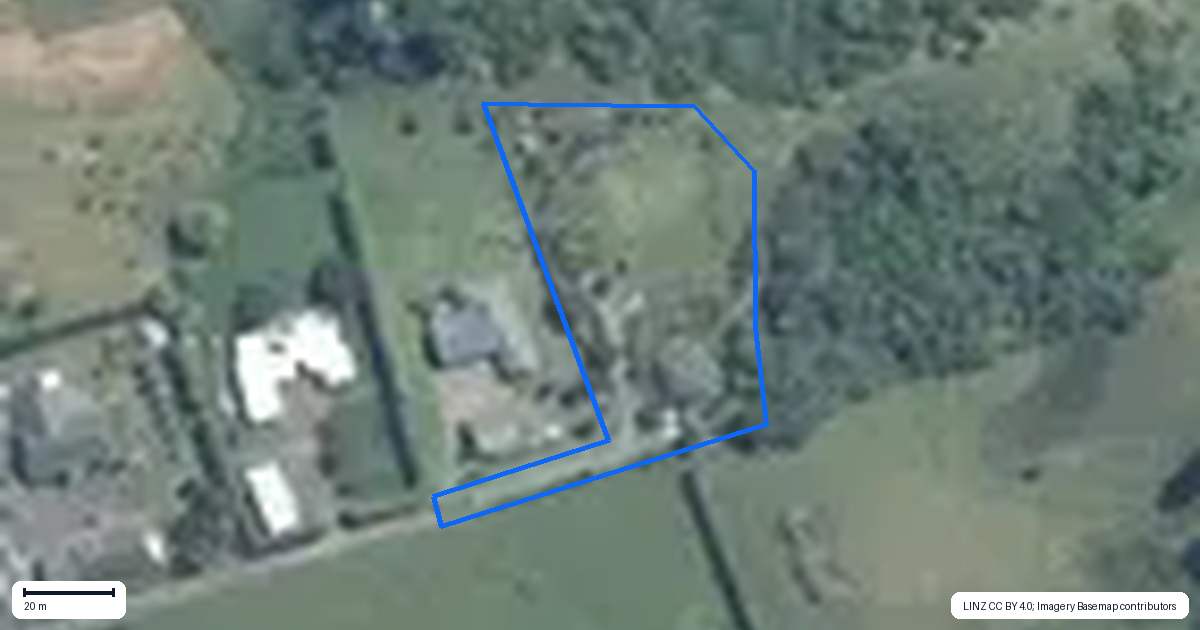 Property context map for 359C Hereford Road, Oropi