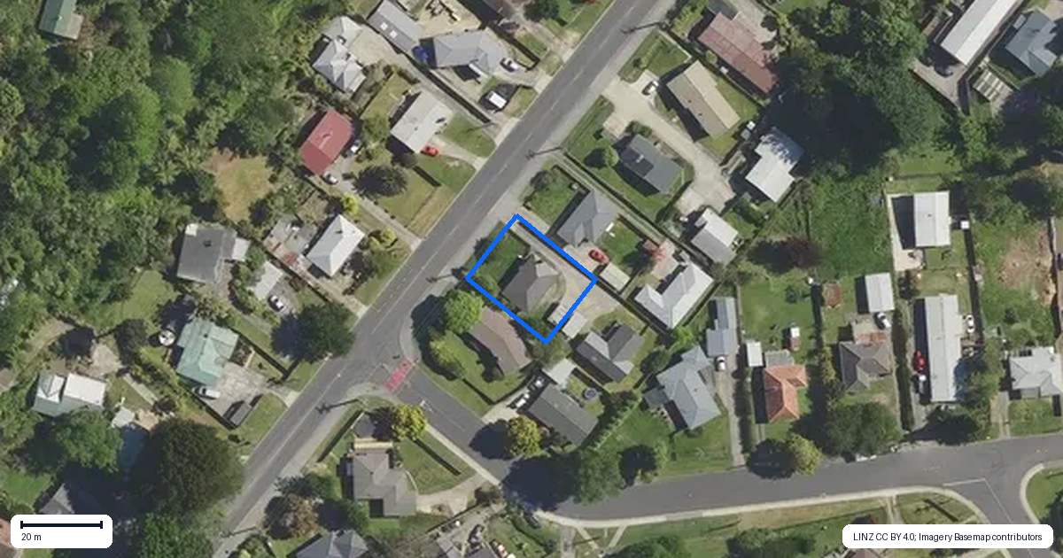 Property context map for 64 Gordon Road, Western Heights, Rotorua
