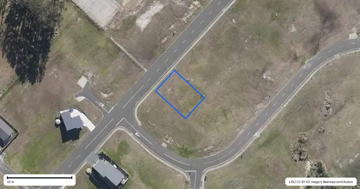 Property context map for 42 Carrington Drive, Karikari Peninsula