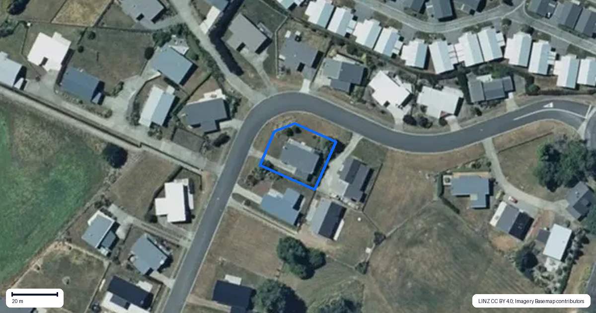 Property context map for 5 Snowmass Drive, Ohakune