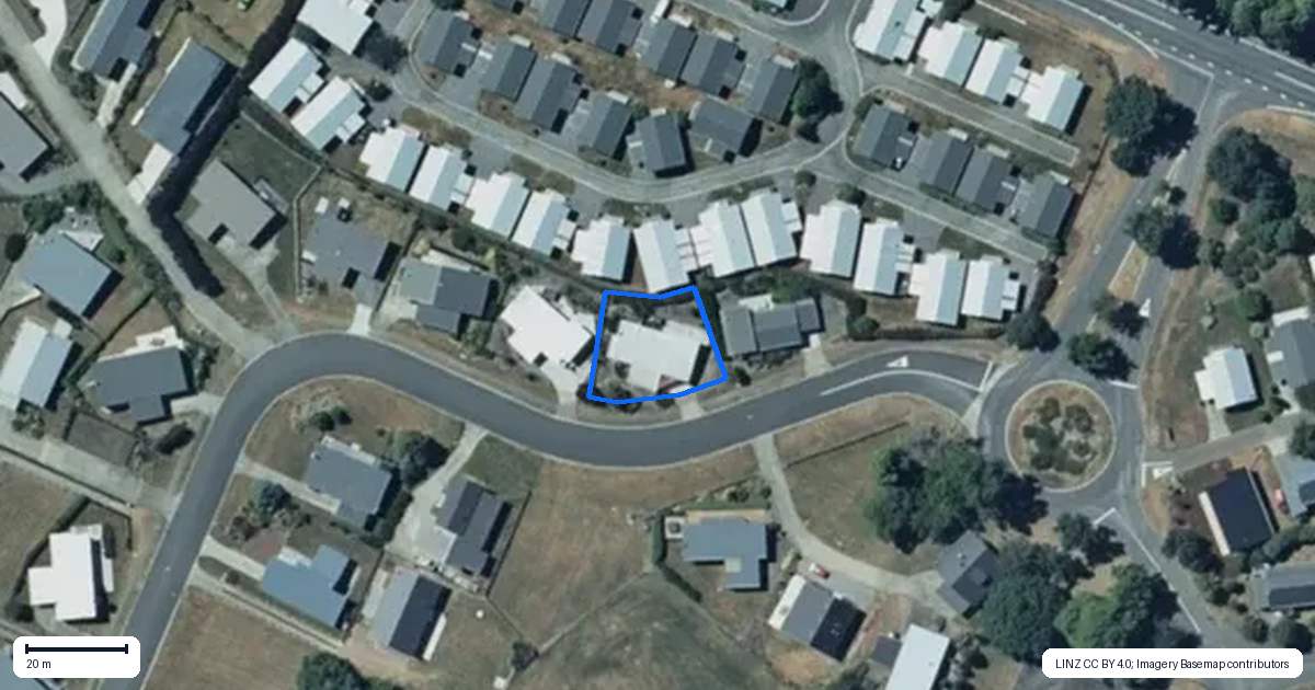 Property context map for 4 Snowmass Drive, Ohakune