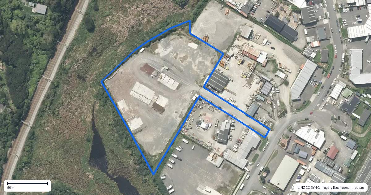 Property context map for 11-23 Ulric Street, Plimmerton, Porirua
