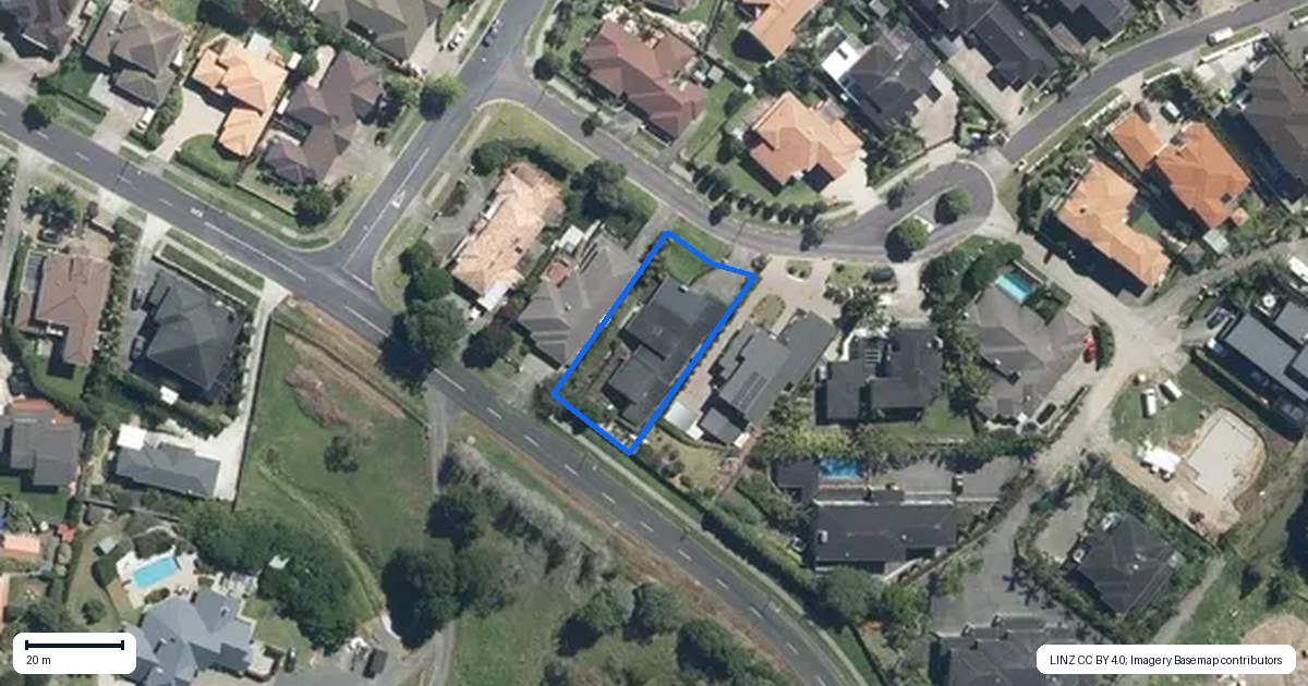 Property context map for 5 Kinmont Rise, East Tamaki Heights, Auckland