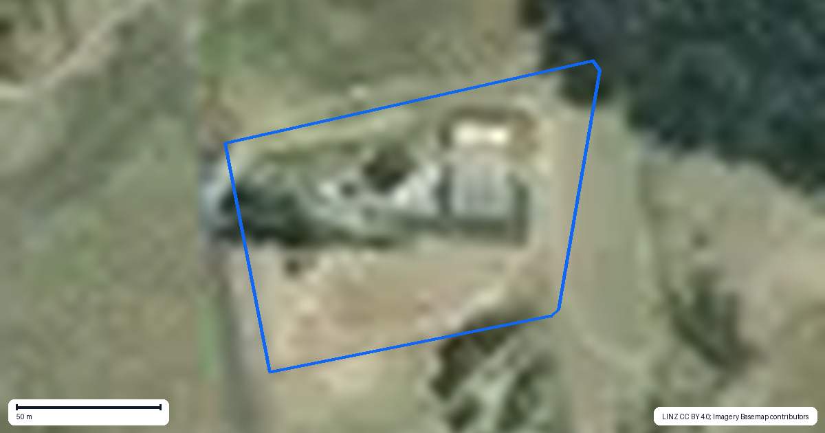 Property context map for 285 Cowan Road, Hunua
