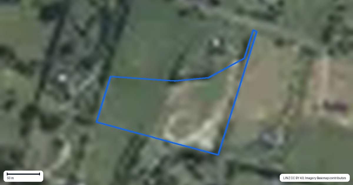 Property context map for 166H Postman Road, Dairy Flat