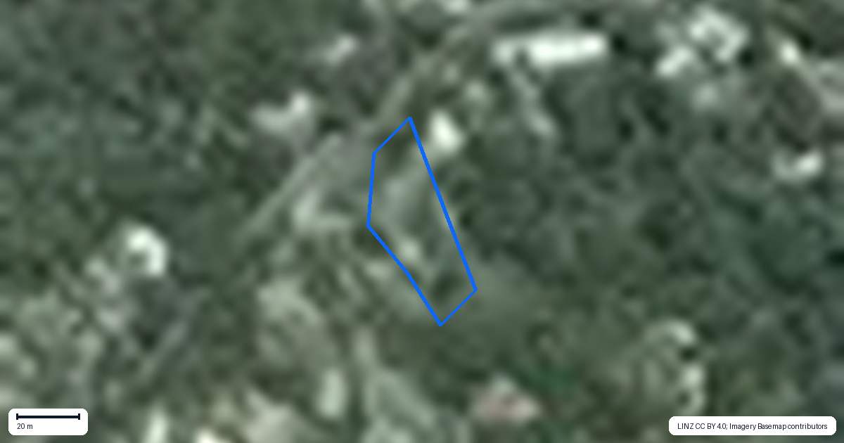 Property context map for 754 South Titirangi Road, Titirangi, Auckland