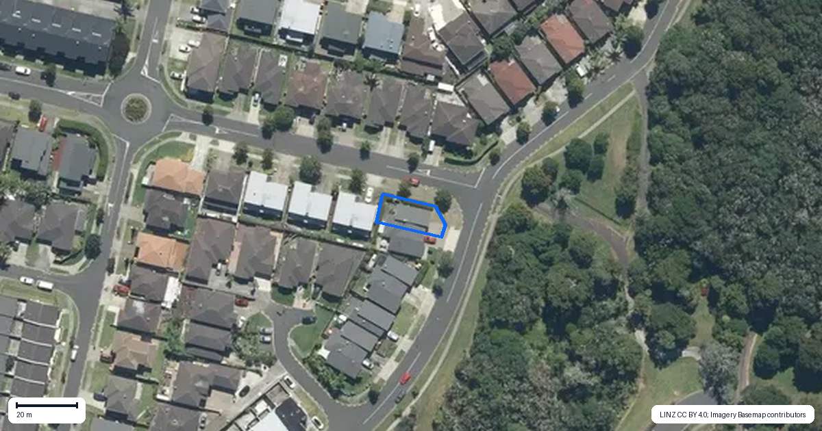 Property context map for 25 Norwood Drive, Flat Bush, Auckland