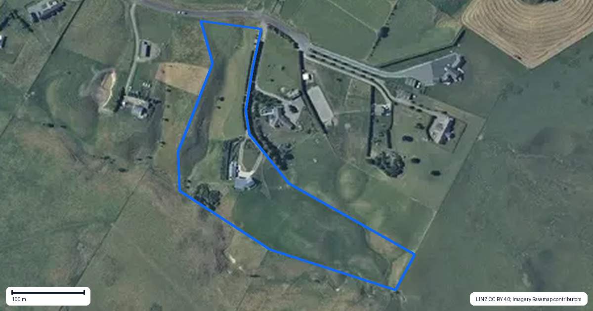 Property context map for 63 Sutherland Road, Sanson