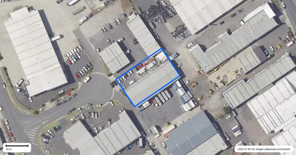 Property context map for 22 Rerewai Place, Mount Maunganui