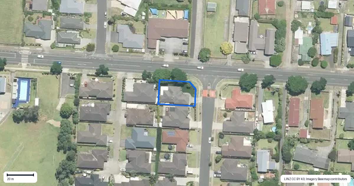 Property context map for 2 Ranchod Terrace, Pukekohe
