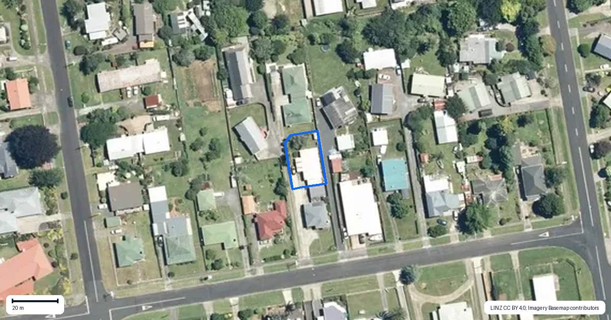 Property context map for 25C Mackay Street, Waihi