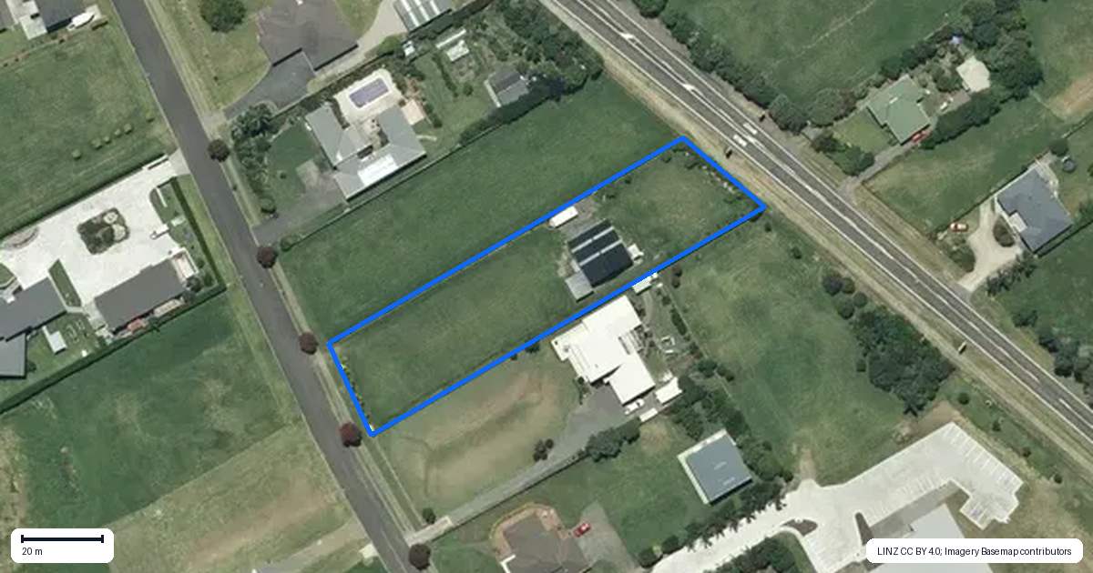Property context map for 11 Koromiko Drive, Coromandel