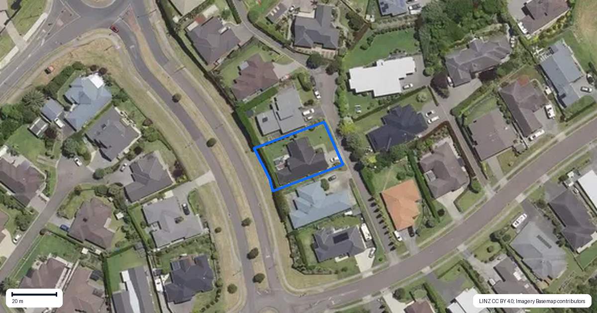 Property context map for 5 Holyoake Terrace, Omokoroa