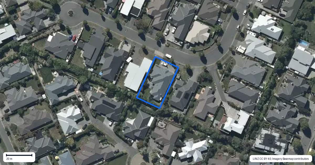 Property context map for 27 Cridland Place, Halswell, Christchurch