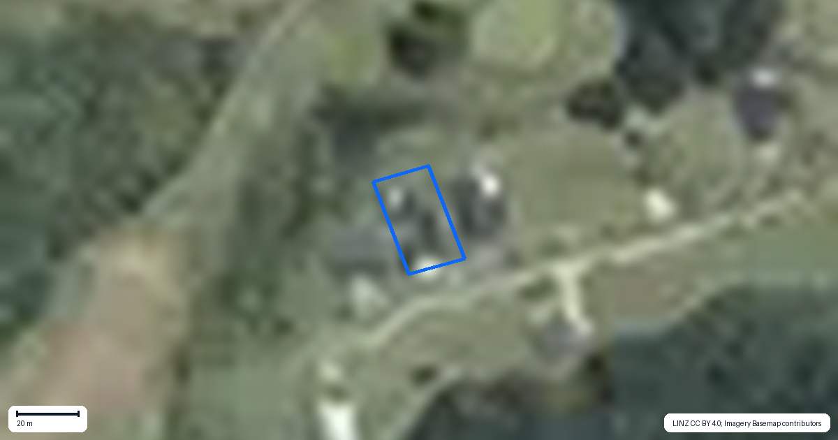 Property context map for 78 Pinehurst Drive, Pauanui