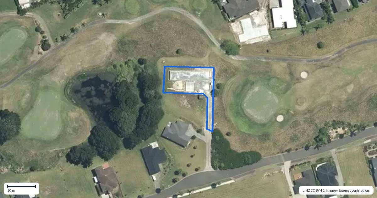 Property context map for 60 Pinehurst Drive, Pauanui