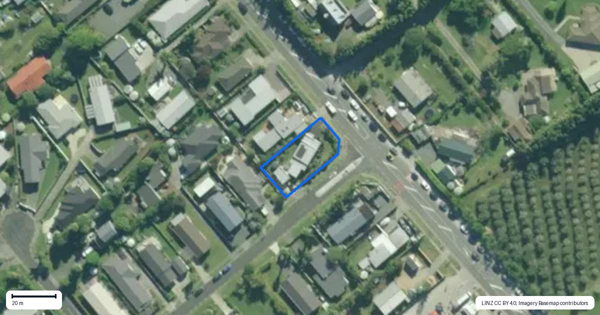 Property context map for 26 Insley Street, Mangawhai