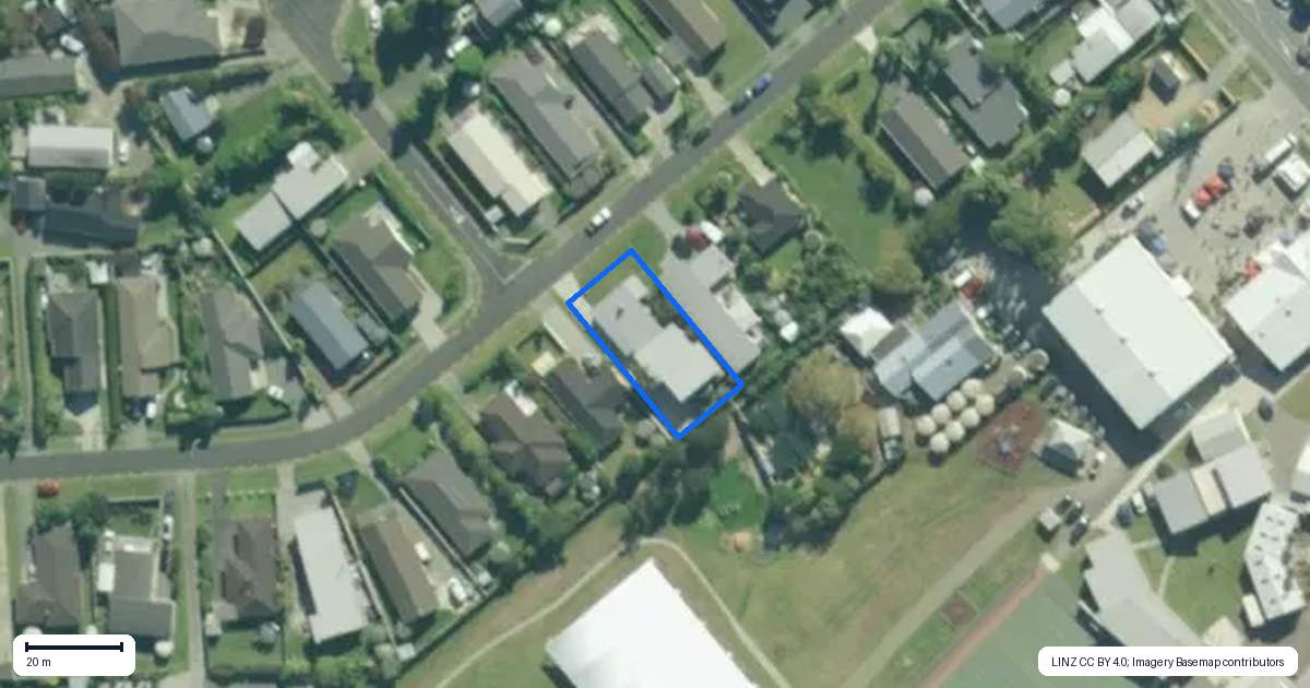 Property context map for 13 Kedge Drive, Mangawhai