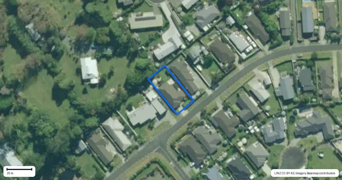 Property context map for 50 Kedge Drive, Mangawhai