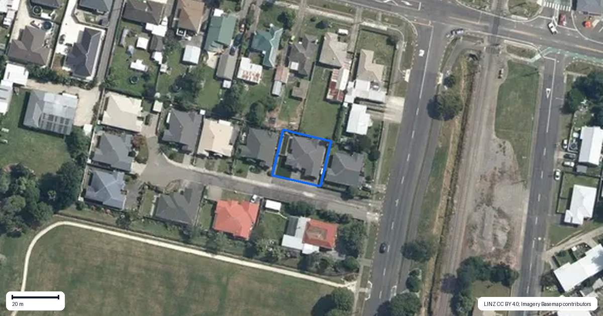 Property context map for 9 Victoria Court, Feilding