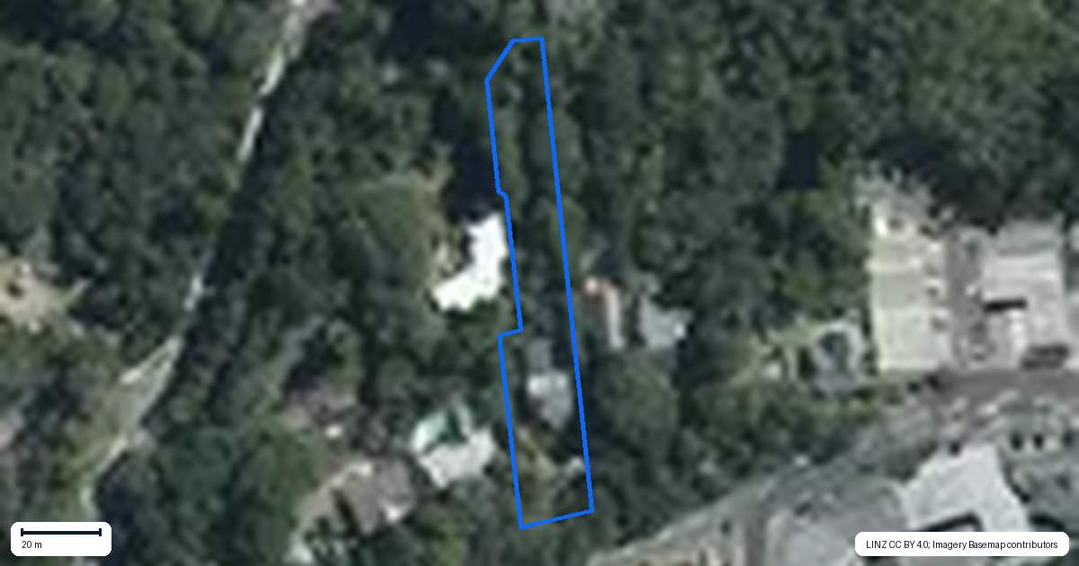 Property context map for 441 Titirangi Road, Titirangi, Auckland