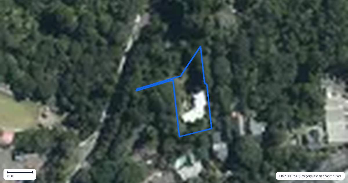 Property context map for 232B Atkinson Road, Titirangi, Auckland
