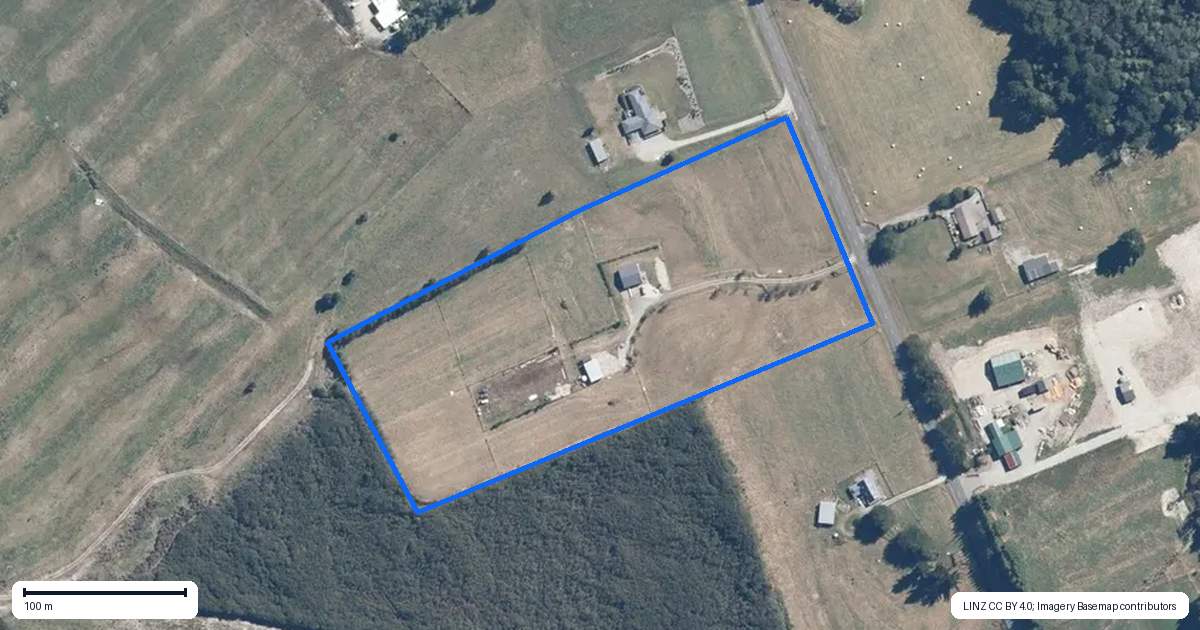 Property context map for 156 Arnold Valley Road, Stillwater, Greymouth