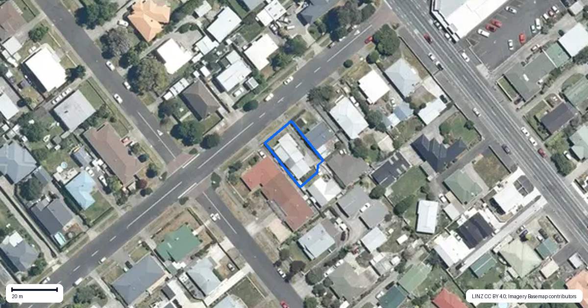 Property context map for 303 Riverslea Road North, Parkvale, Hastings