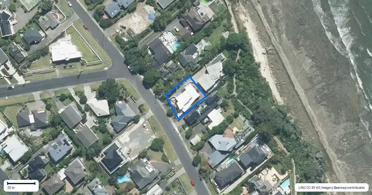 Property context map for 11 Bournemouth Terrace, Murrays Bay, Auckland
