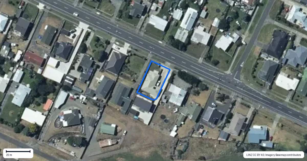 Property context map for 10 Seabury Avenue, Foxton Beach, Foxton