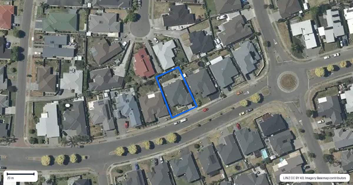 Property context map for 22 Pacific Avenue, Poraiti, Napier