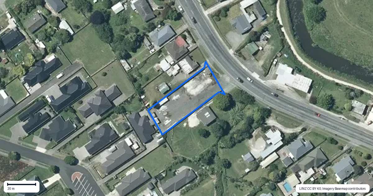 Property context map for 27 Te Kumi Road, Te Kuiti