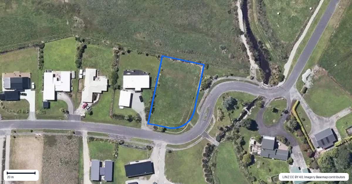 Property context map for 2 Elley Drive, Carters Beach, Westport
