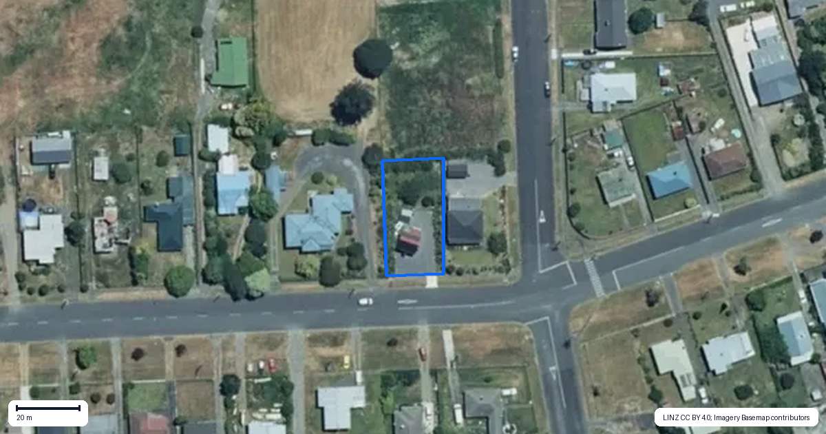 Property context map for 300 Taupo Road, Taumarunui