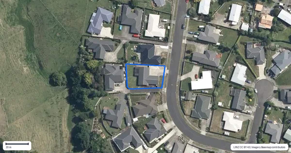 Property context map for 93 Fraser Drive, Feilding
